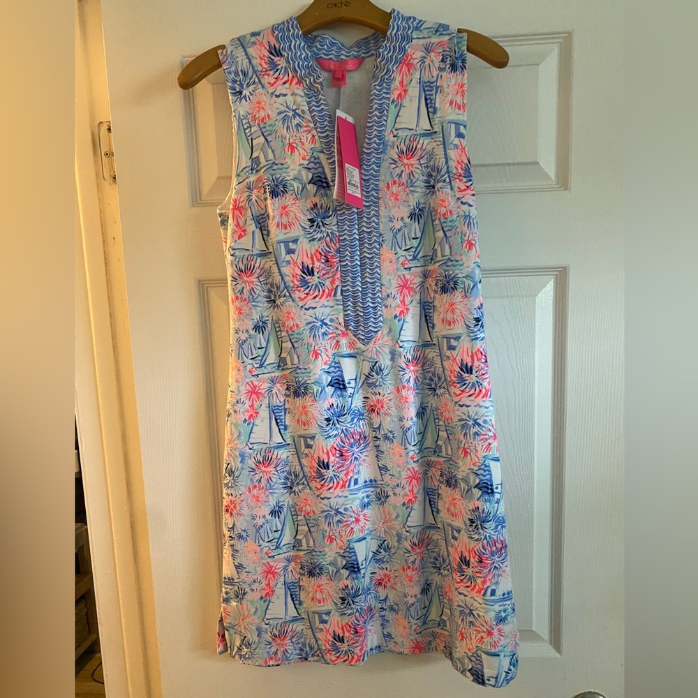 Size small lilly Pulitzer dress sea to shining sea print